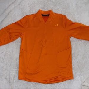 Unworn Neon 1/4 Zip Under Armor Cold Gear Size Large